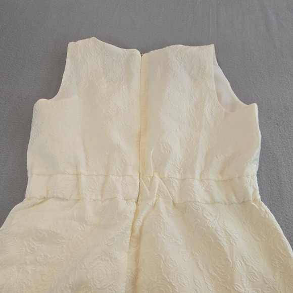 Draper James RSVP Ivory Embossed Floral Midi Dress XL  Sleeveless NWT - Picture 9 of 14